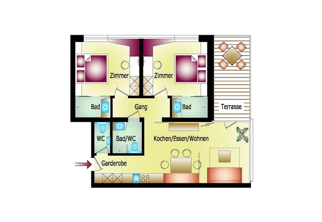 Thurnbach - Top Level Apartments Aschau Im Zillertal Room photo